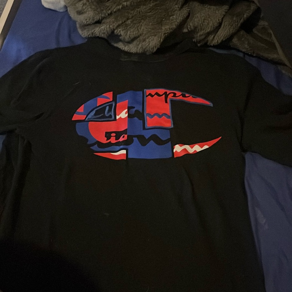 mens champion small t shirt